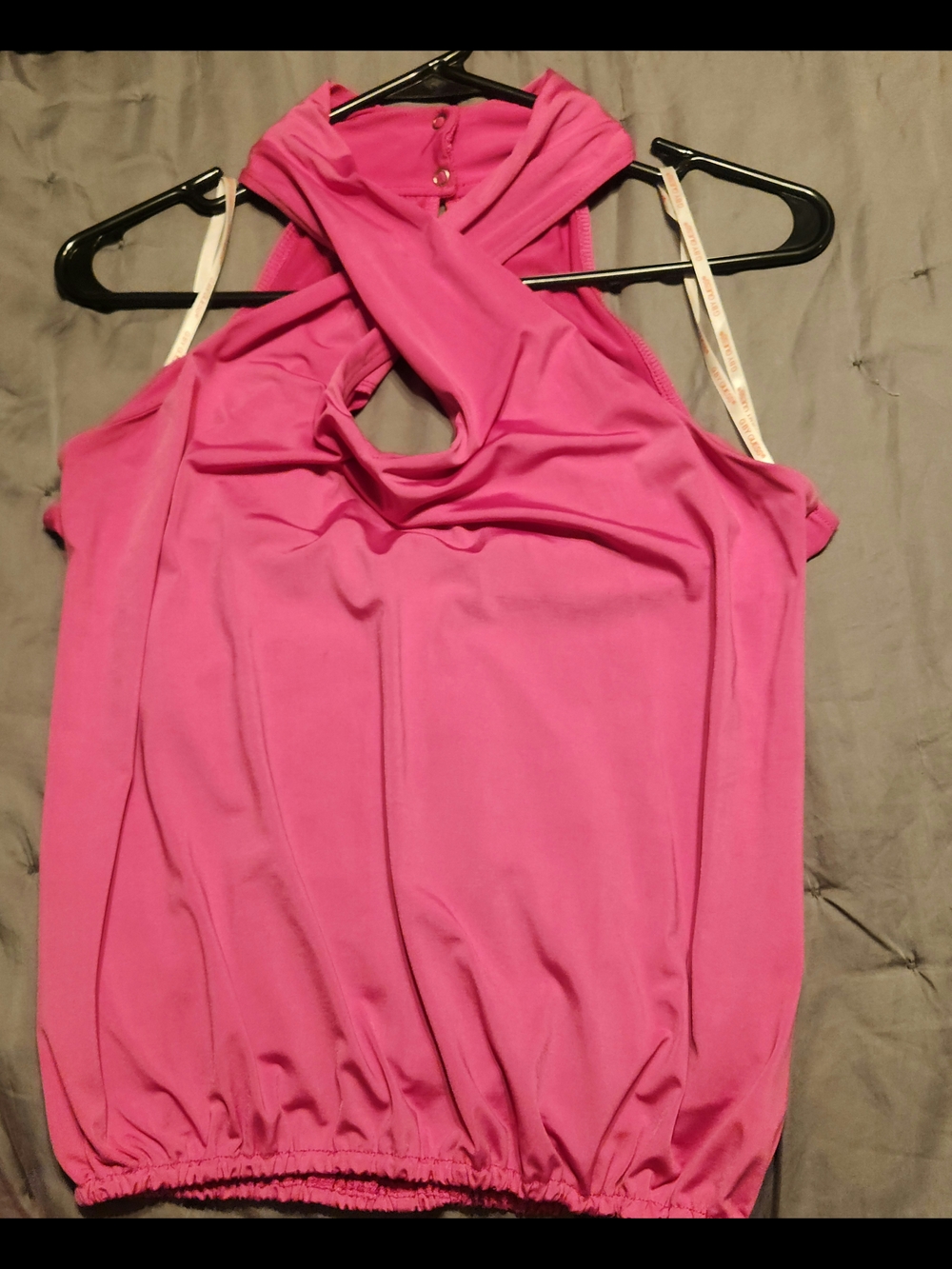G by Guess Hot Pink Halter Top